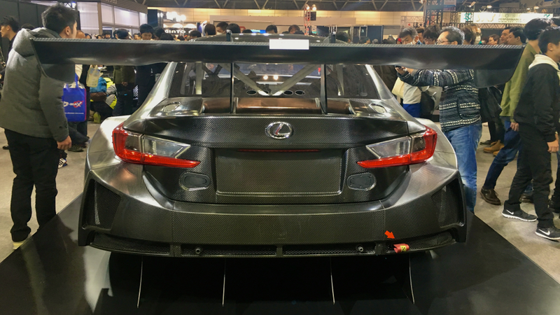 Illustration for article titled Lexus Brought Carbon Fiber Race Cars And Nothing Else To Tokyo Auto Salon